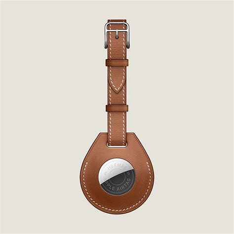 apple air tag hermes|airtag Hermes luggage tag.